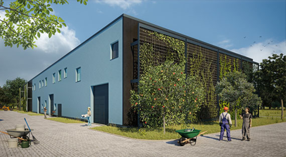 Helmholtz-Zentrum, Neubau eines Funktionsgebäude, Bad Lauchstädt